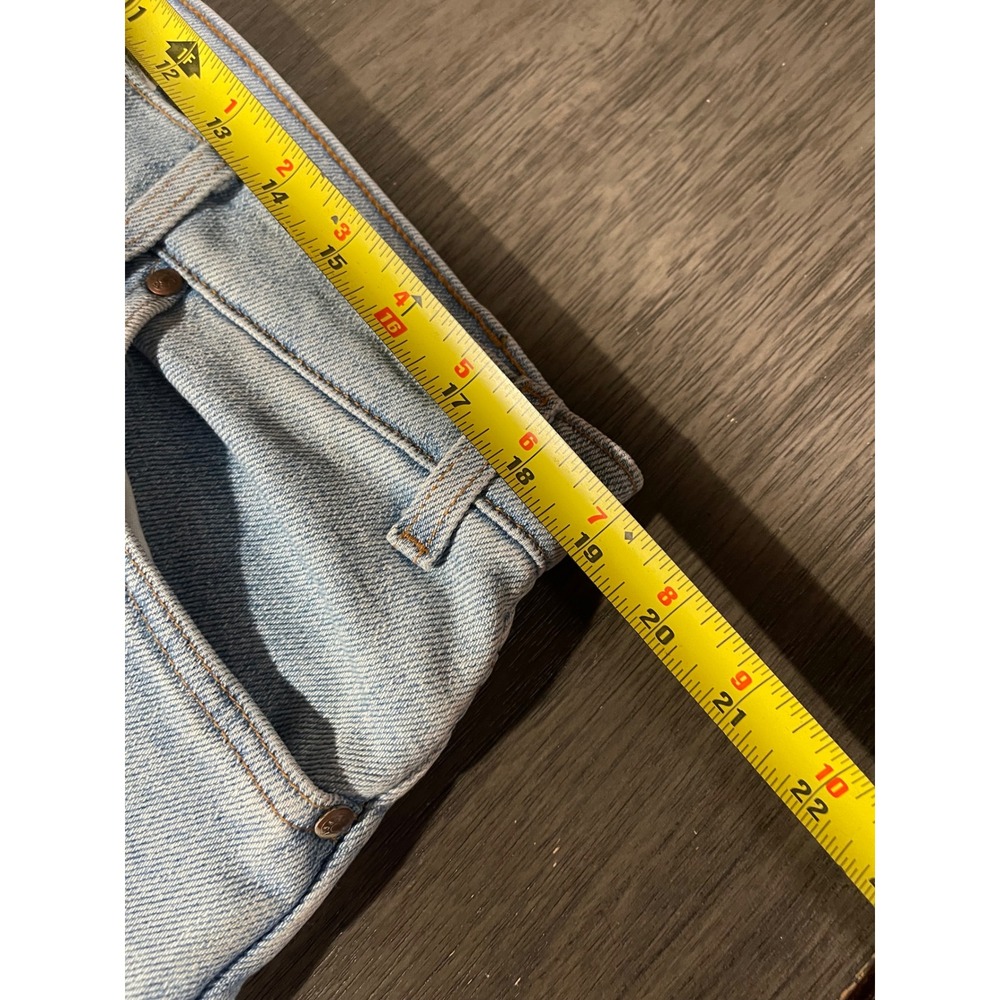 Vintage 90s Levis 540 Flex Jeans 38x29 USA Made Light Wash Relaxed Denim - Picture 7 of 11